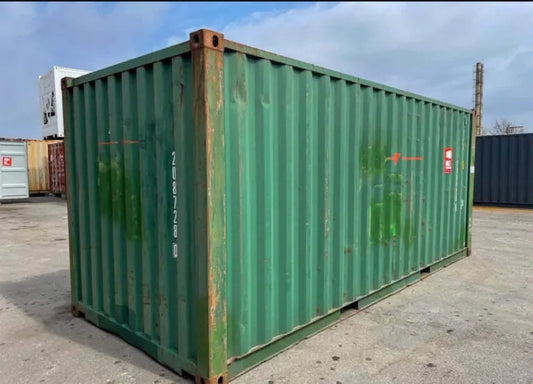 CONTENTOR DE TRANSPORTE USADO DE 20 PÉS