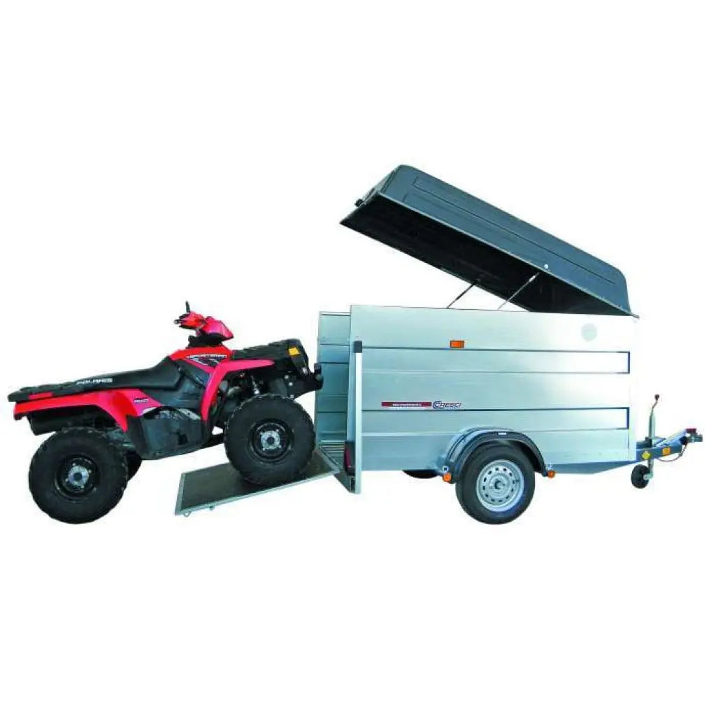 O reboque Cresci Fourgon PT6F com travagem – Capacidade de 750 kg