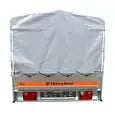 Reboque de lona basculante 125 X 205 X A110
