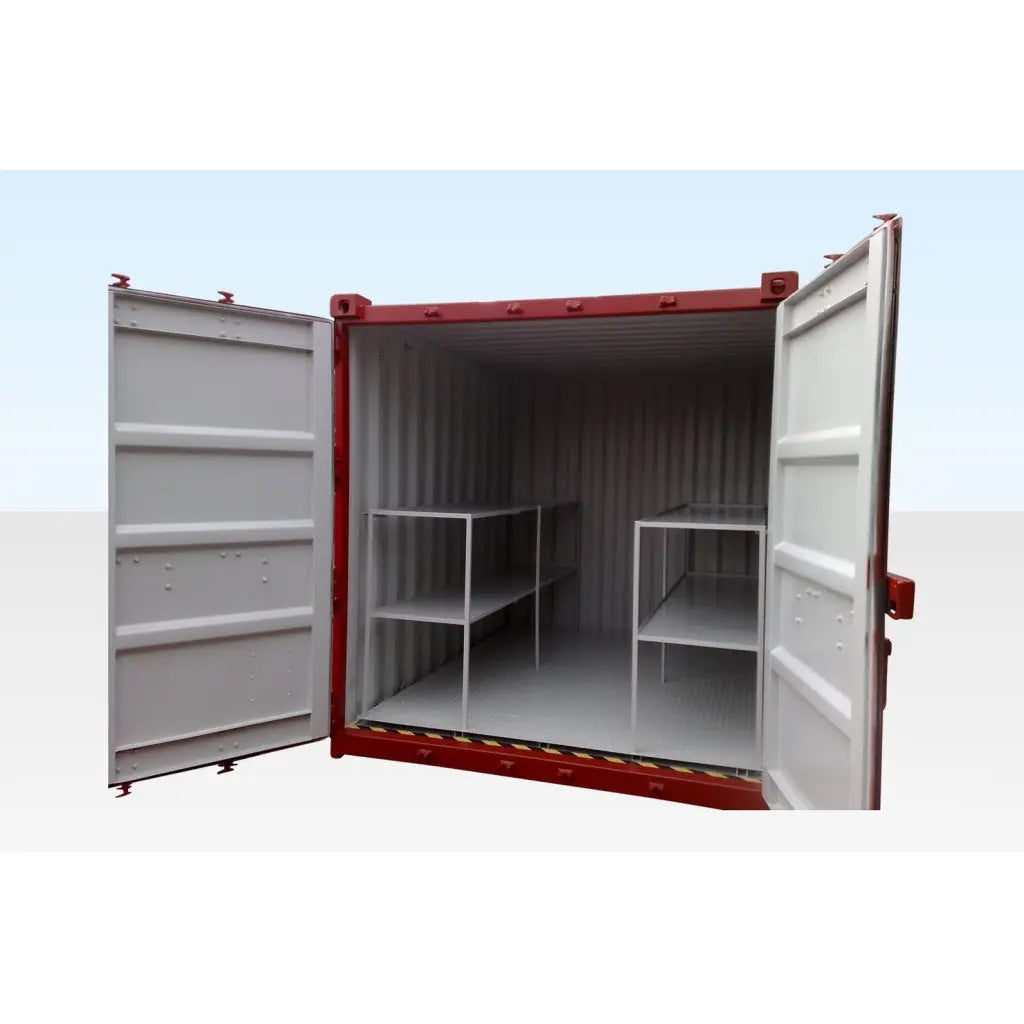 Armazém de piso plano de 8 pés