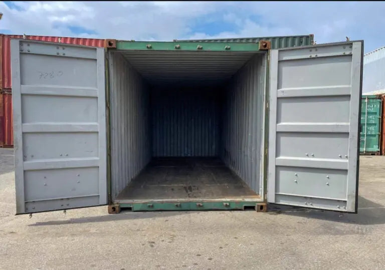 CONTENTOR DE TRANSPORTE USADO DE 20 PÉS