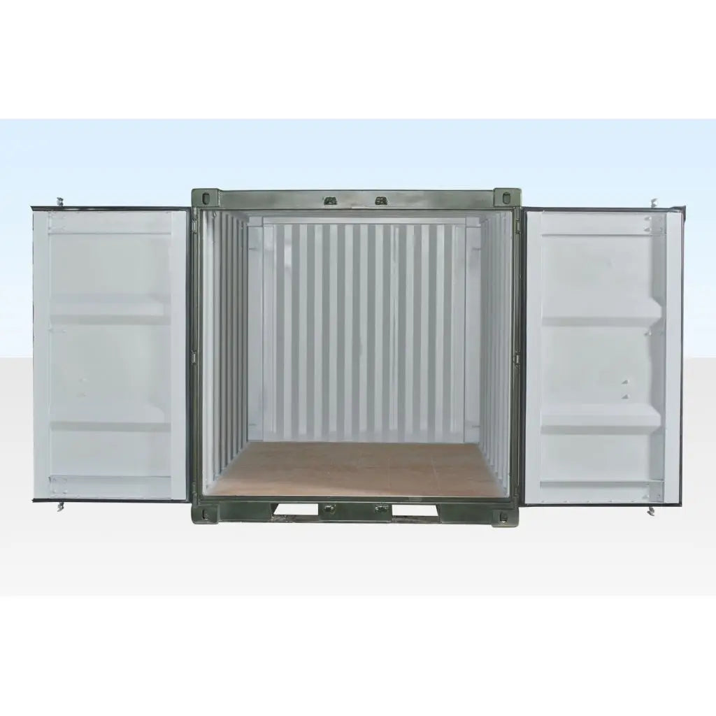 Contentor de transporte de 8 pés (uma viagem) verde