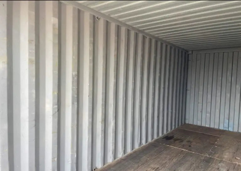 CONTENTOR DE TRANSPORTE USADO DE 20 PÉS