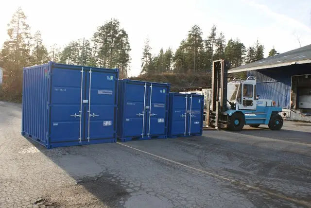 contentores de 10 pés e porta dupla