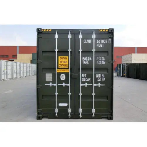 Contentor marítimo seco de 40 pés com porta dupla Novo