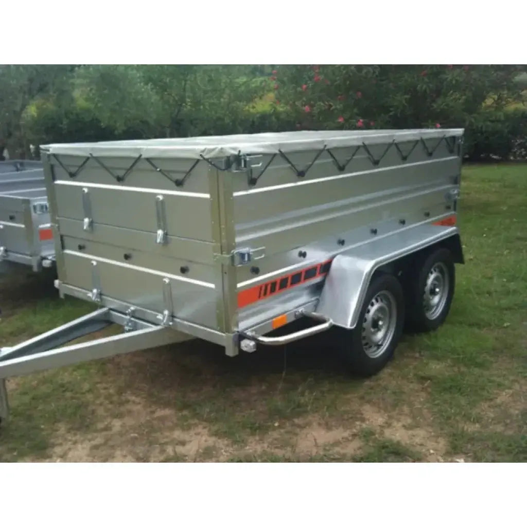 Reboque de bagagem Boro de 2 eixos 750 kg – Condução sem carta de condução E