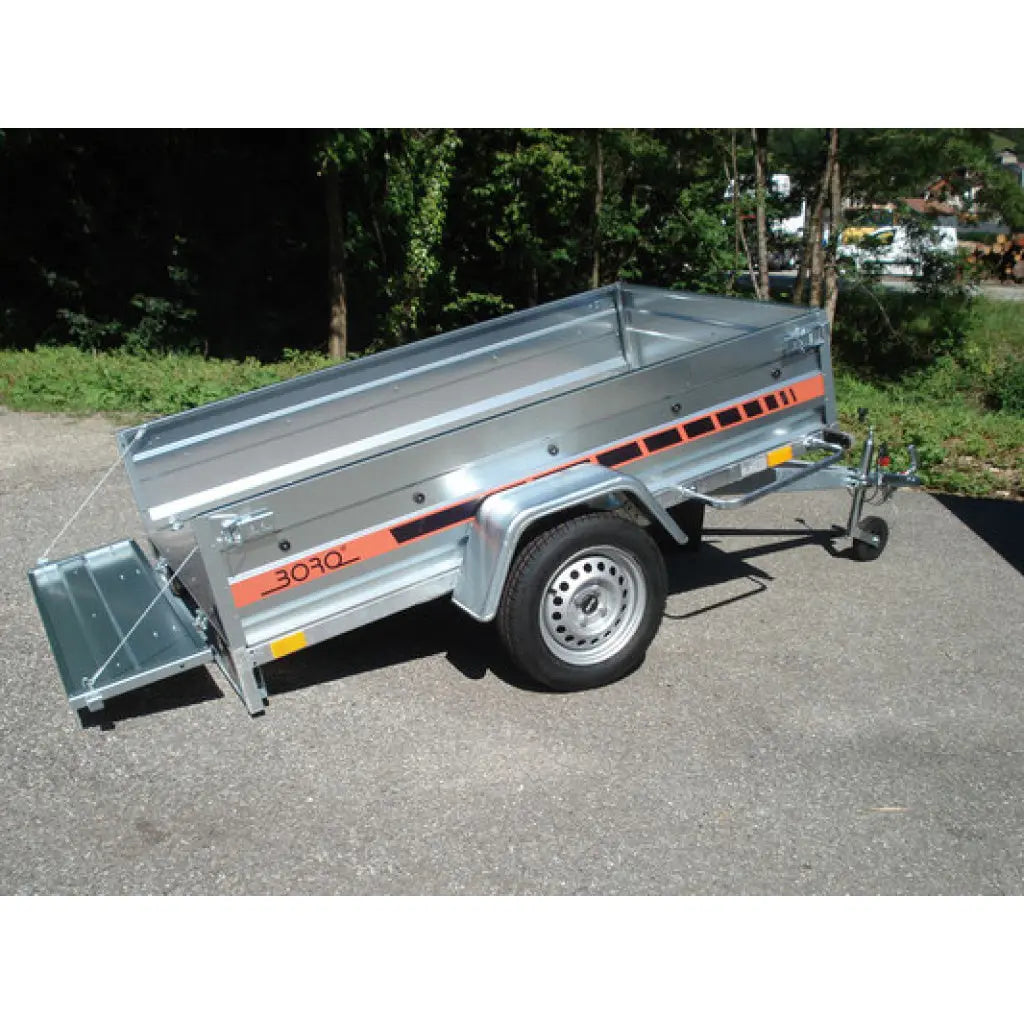 Reboque de bagagem Boro de 2 eixos 750 kg – Condução sem carta de condução E