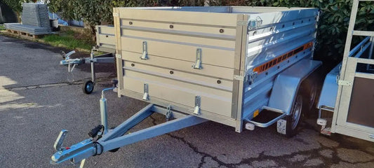 Reboque de bagagem de dois eixos Jalón, peso bruto 750 kg