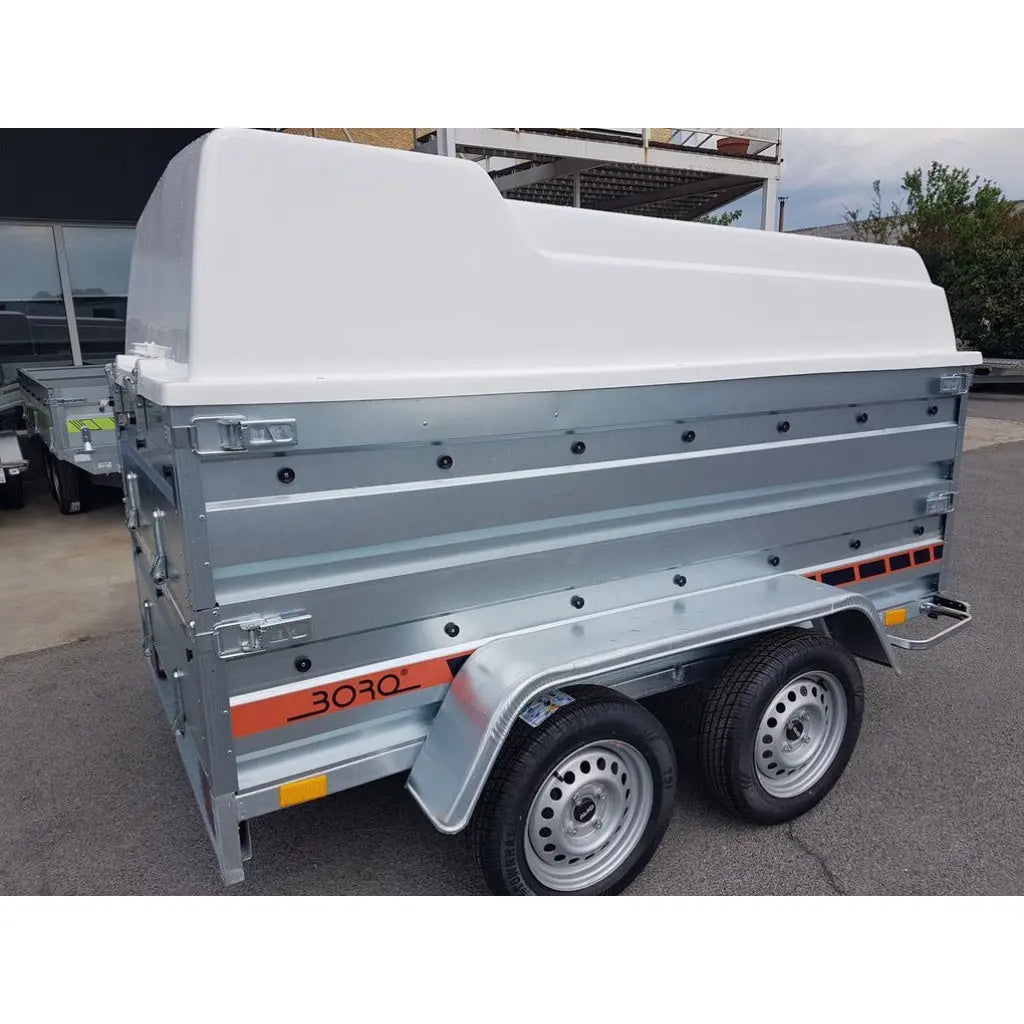 Reboque de bagagem Boro de 2 eixos 750 kg – Condução sem carta de condução E