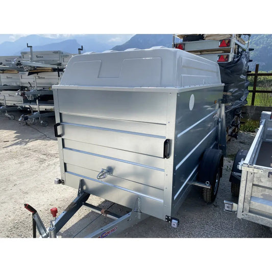 O reboque Cresci Fourgon PT6F com travagem – Capacidade de 750 kg