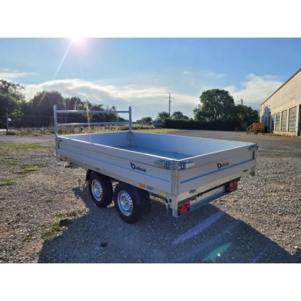 Reboque basculante de 2 eixos hidráulico PW2.3 Debon TRIBENNE