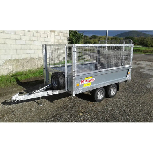 Reboque Bateson Basculante 2 Eixos Peso 750 kg